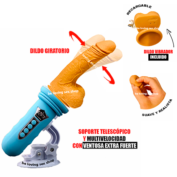 Soporte dildo Vibrador Telescopico