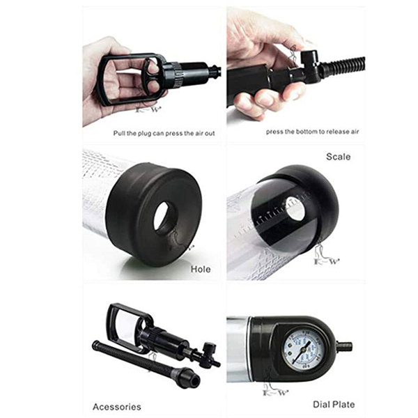 Bomba De Vacio Para Pene Con Regulador