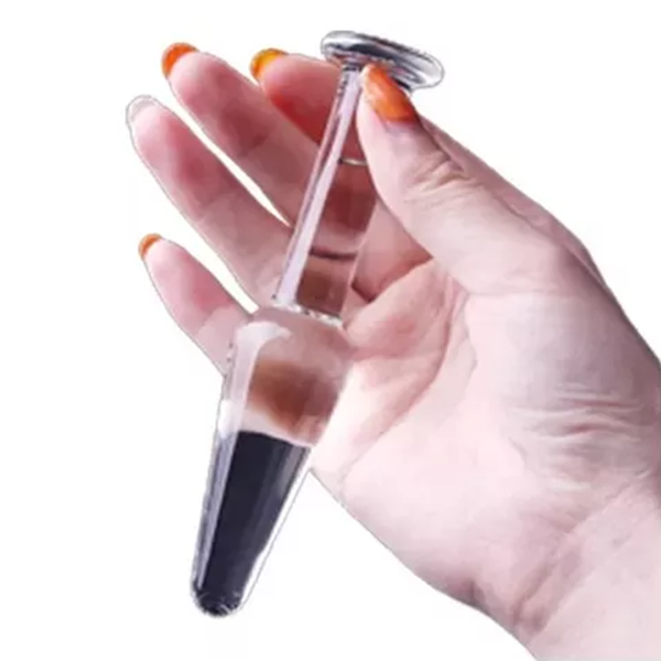 Mini Plug Anal Vidrio Hipoalergénico