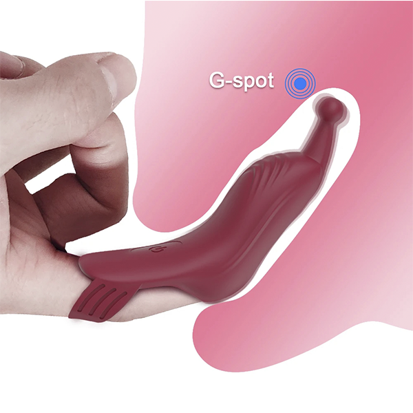 Funda Dedo Vibrador Curvo