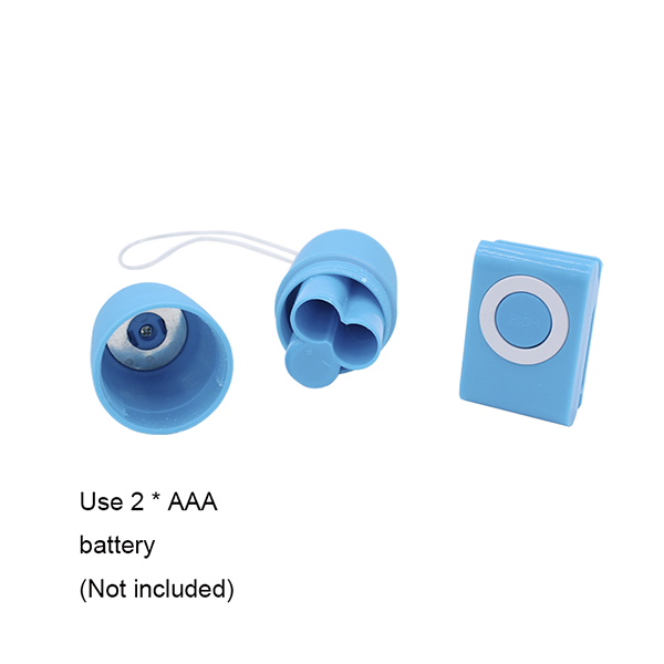Mini Vibrador Inalambrico Bala Mp3 Azul