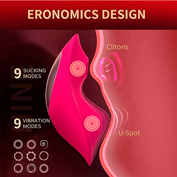 Vibrador Succionador + App Control USB
