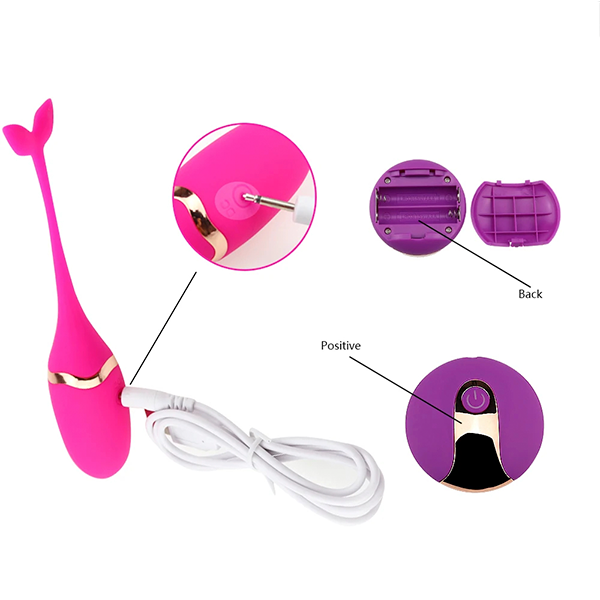 Bala Inalámbrico Silicon Morado
