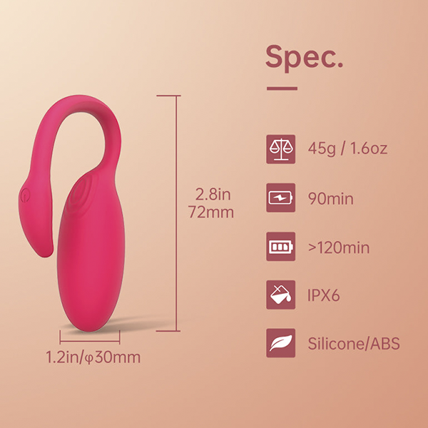 Vibrador Magic Motion Flamengo Apps Remoto
