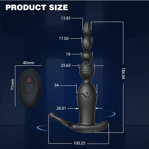 Vibrador Anal Prostatico con App