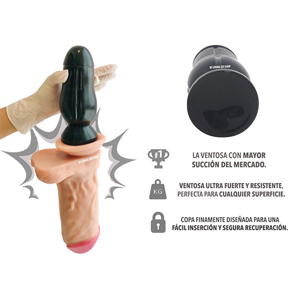 Plug Tapon Anal Prostatico Grueso Suave Dilatador