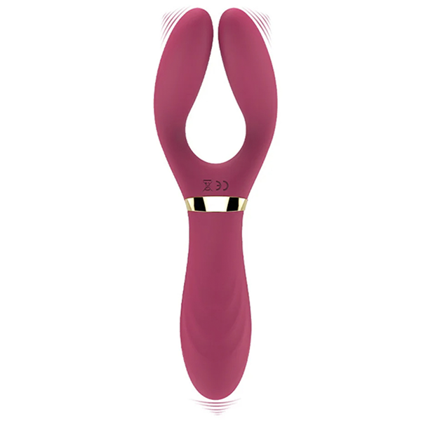 Vibrador Multifunciones 3 Motores Rosa