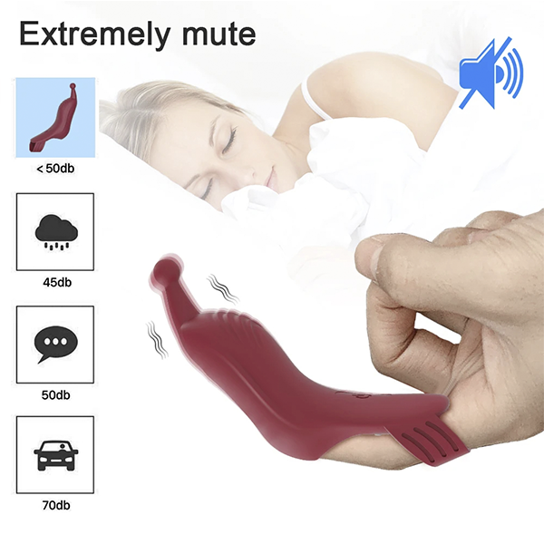 Funda Dedo Vibrador Curvo