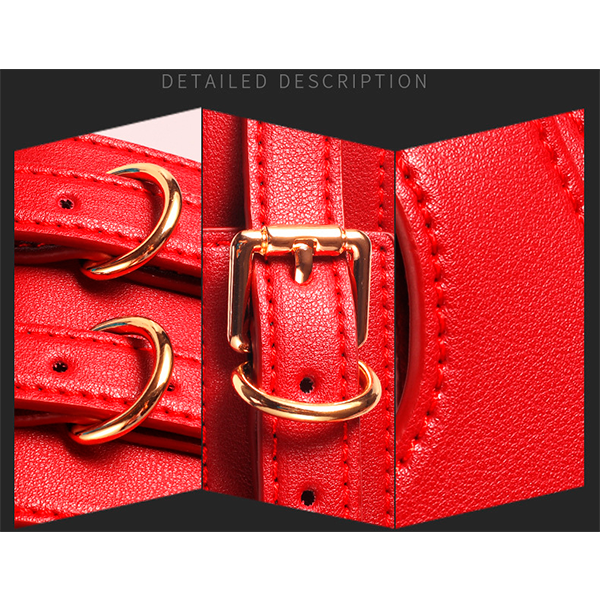 Kit Bdsm Bondage de 7 Piezas Premium Rojo