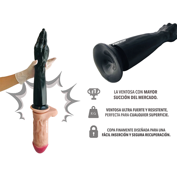 Mega Dildo Plug Mano Brazo