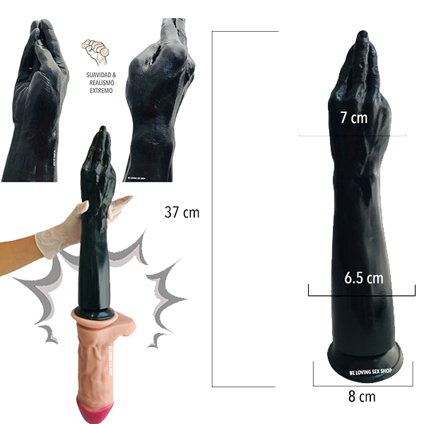 Mega Dildo Plug Mano Brazo