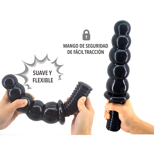 Plug Anal con Mango de Traccion