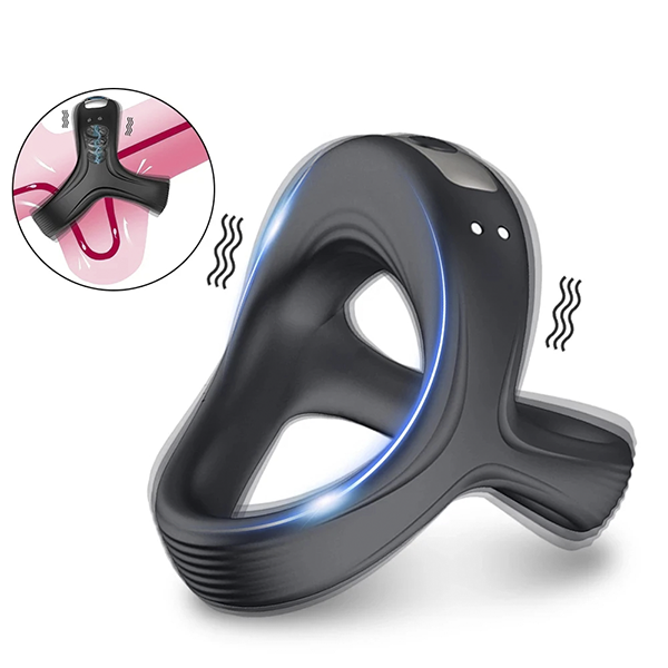 Anillo Vibrador Doble Motor Cockring