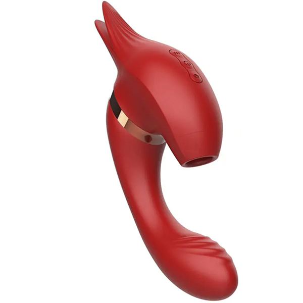 Vibrador y Succionador Estimulador 3 En 1