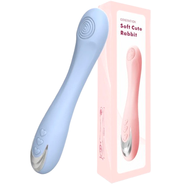 Vibrador Curvo Silicon Hipoalergénico