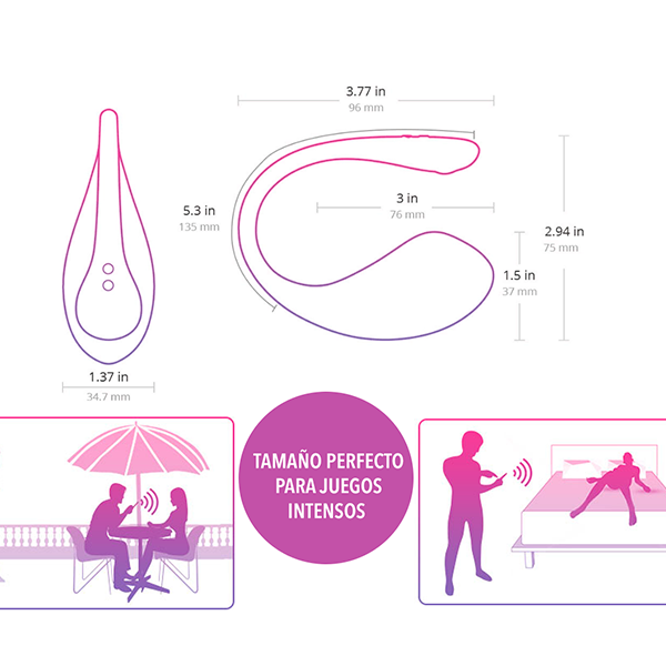 Vibrador Premium Lovense Lush 3 Control App