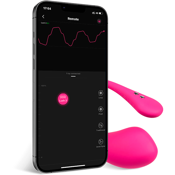 Vibrador Premium Lovense Lush 3 Control App