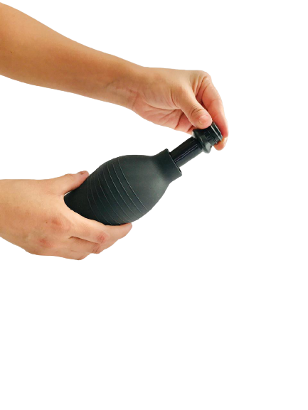Bomba de Limpieza Anal Vaginal 310 Ml Azul
