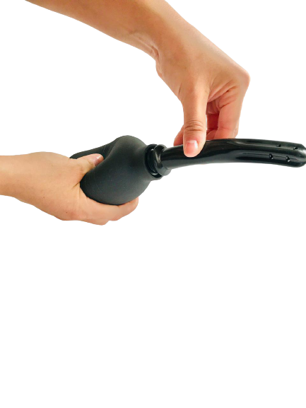 Bomba de Limpieza Anal Vaginal 310 Ml Azul