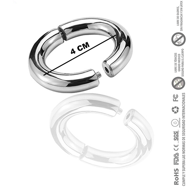 Anillo de acero inoxydable