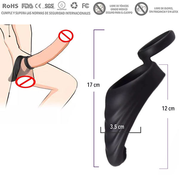 Anillo Doble Retenedor con Vibracion