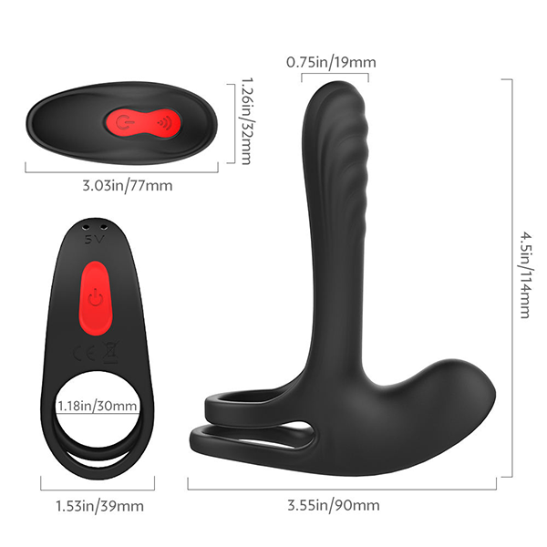 Cockring Funda Vibrante Control Remoto
