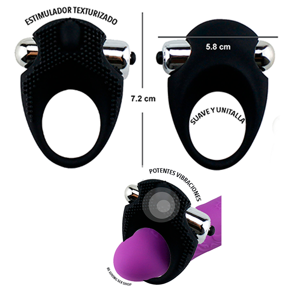 Anillo Vibrador de Silicon