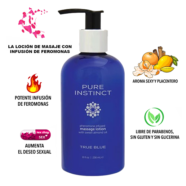 Loción de Masajes con Feromonas Pure 120 Ml