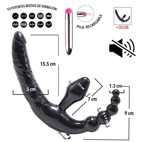 Vibrador Doble Para Pareja