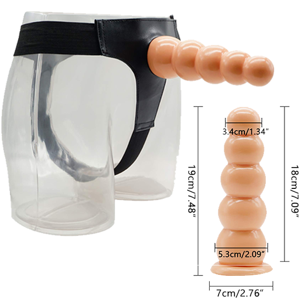 Arnes con Plug Anal Gradual