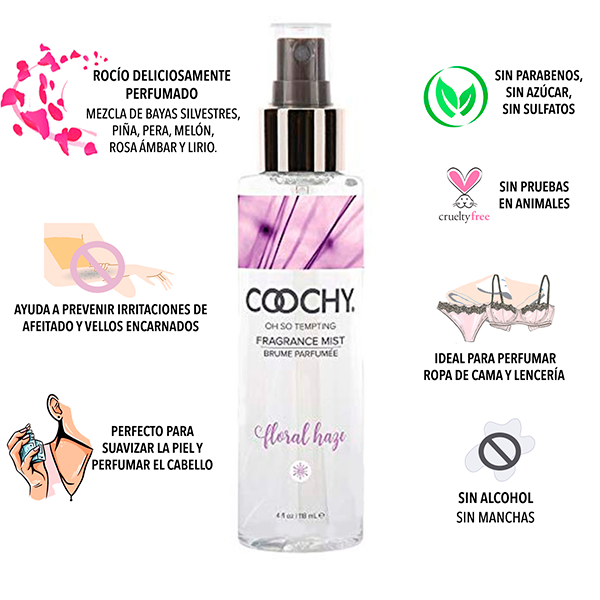 Sexy Perfume Coochy Bruma Aromática Floral 120 Ml