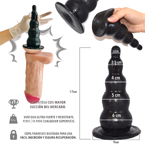 Plug Anal Cono Gradual Prostatico