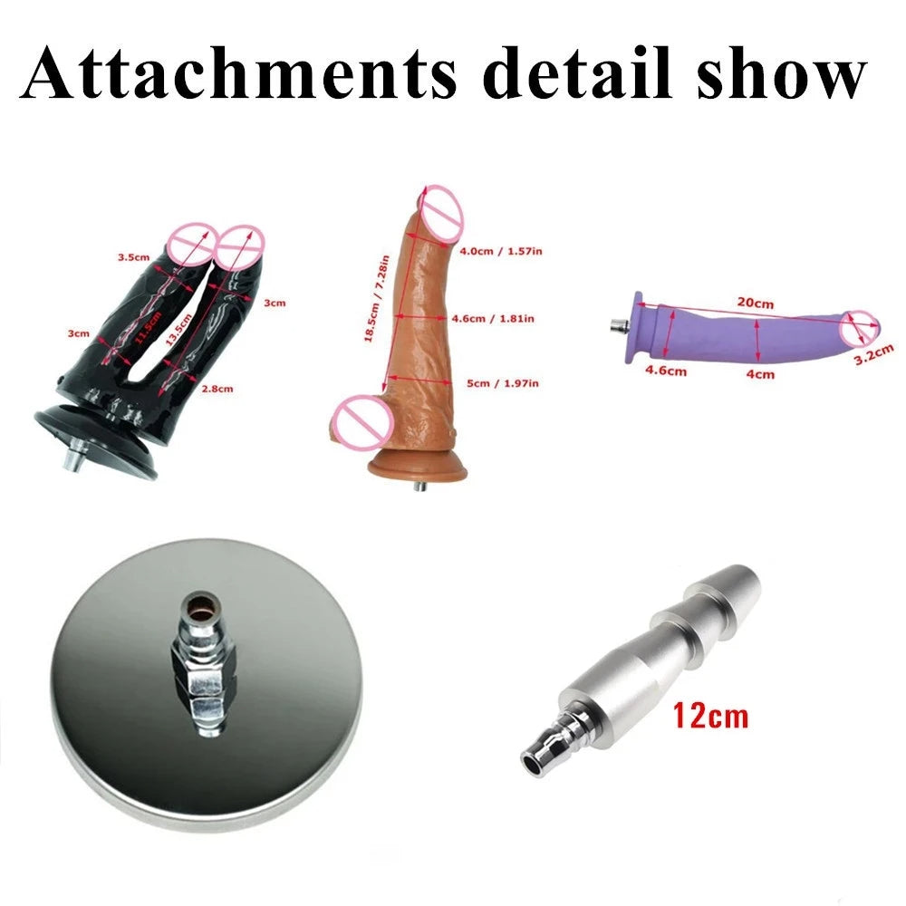 Sex Machine Multi-positions con Controle Remoto y App