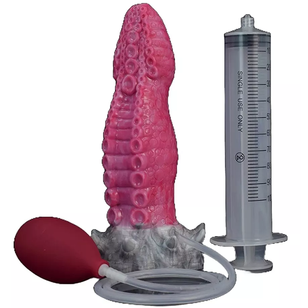 Dildo Con Eyaculación Alien Pulpo 21 cm