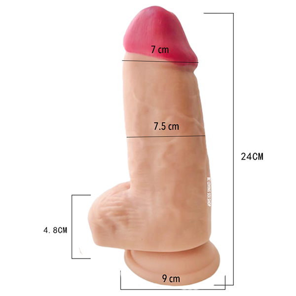 Dildo Pene Realista Grueso Gordo