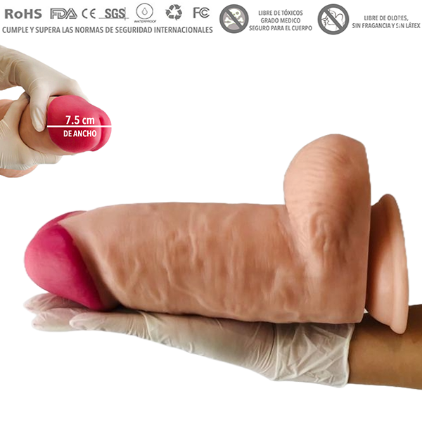 Dildo Pene Realista Grueso Gordo