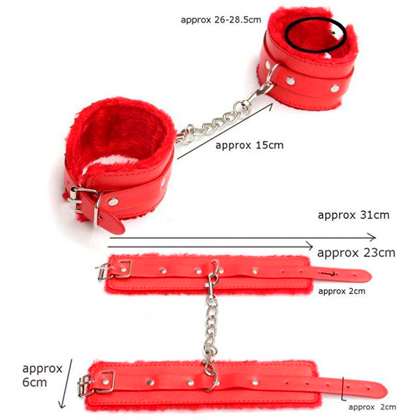 Esposas Peluches Juego BDSM