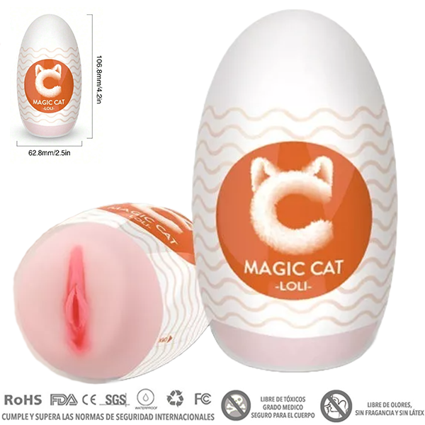 Masturbador Pocket Magic CAT, Vagina Texturizada