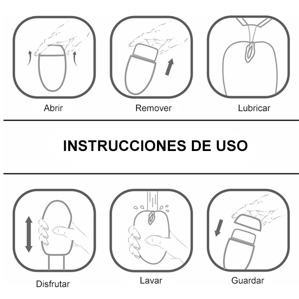 Masturbador Pocket Magic CAT, Vagina Texturizada