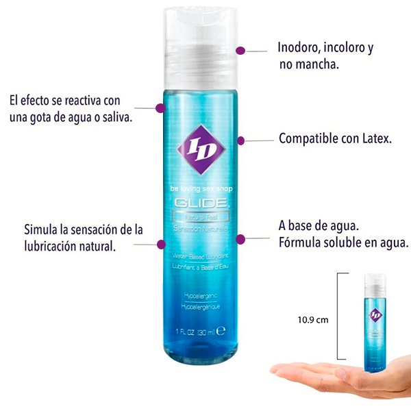 Lubricante Hipoalergenico Id Glide 30 Ml