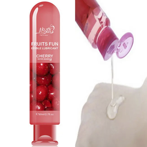 Lubricante Natural Base Agua Cereza 80 Ml