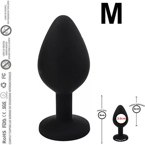 Plug Anal silicon Huevo M