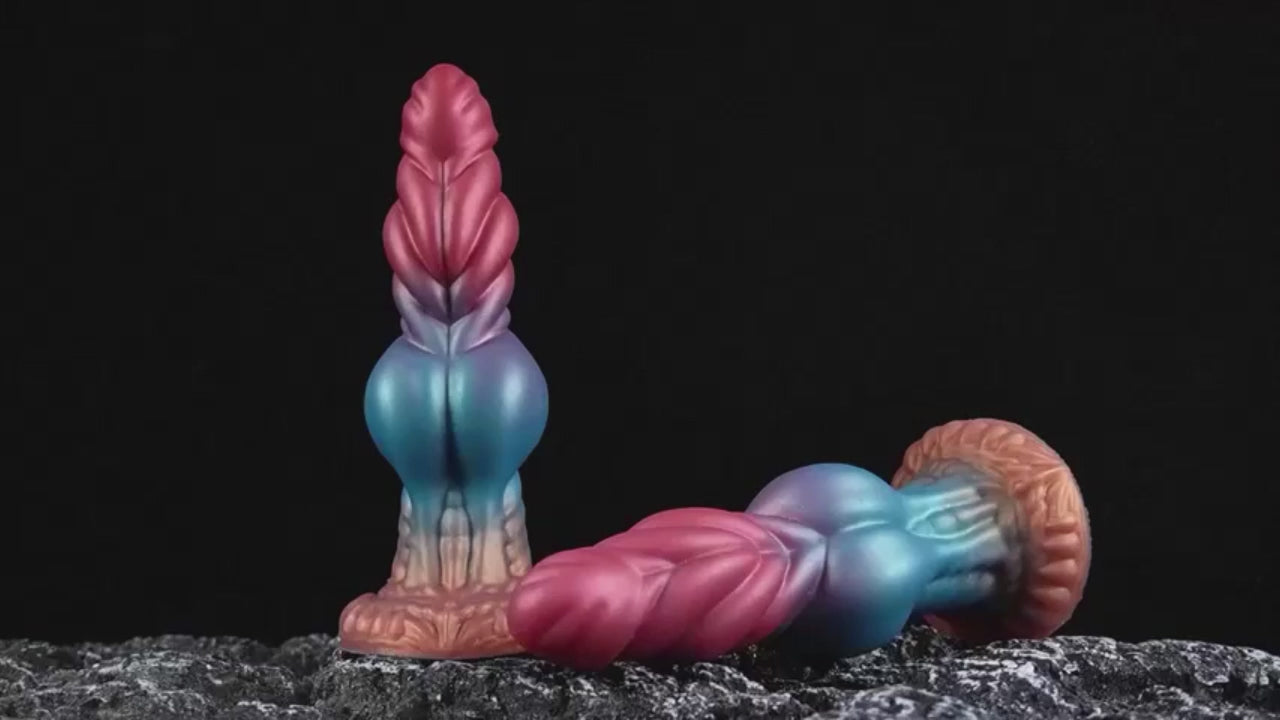 Dildo Silicona Líquido Suave Ventosa Monstruo Alien 8.3 Inch