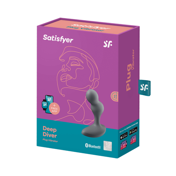Potente Vibrador Anal Satisfyer Deep Diver