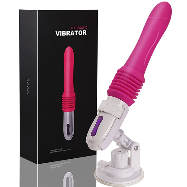 Vibrador Telescopico Tipo Sex Machine