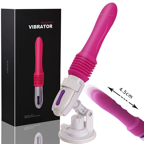 Vibrador Telescopico Tipo Sex Machine