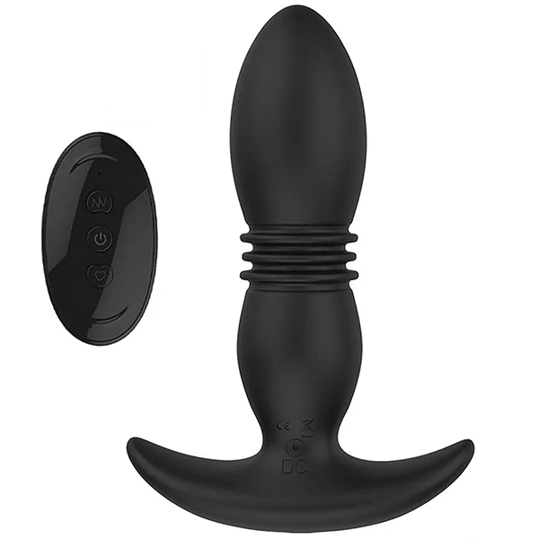 Plug Anal con vibracion y Telescópico, Prostático