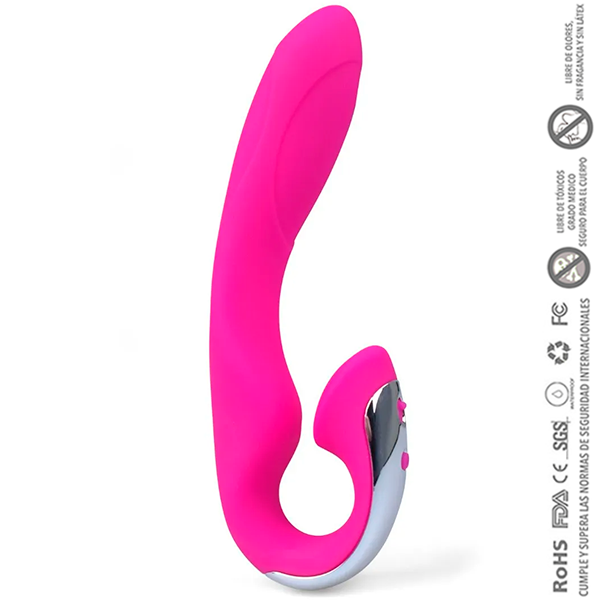 Vibrador Doble Consolador Lesbico USB