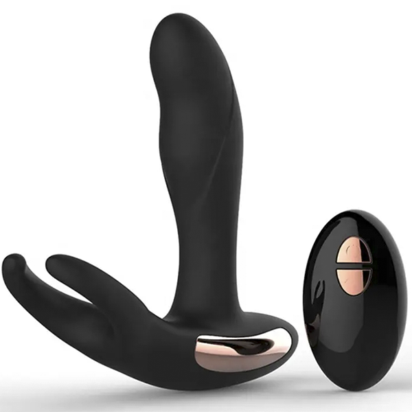 Vibrador Anal Doble Motor Remoto