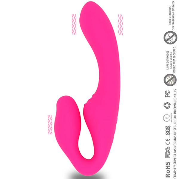 Vibrador Lesbico Doble Cabeza